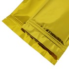 Flat Double-sided Glossy Gold Mylar Quickqlick    Bags Variety Qty Sizes