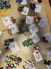 350 Mixed Dice Bulk Lot Vtg   New Wiz Dice Dnd Warhammer Polyhedral Gaming Dice