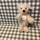 Sweet Steiff Club Gift 2003 Rose Pink Mohair Teddy Bear 7cm Miniature