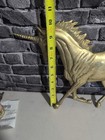Unicorn Brass Wall Hanging Vintage Mid Century  O8