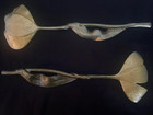 Michael Aram Pair Of Tulip Salad Servers  Signed