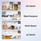 Electric Can Opener - 4 In 1 Under The Cabinet - White