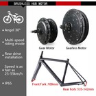E-bike Front   Rear Drive Wheel Hub Motor Kit 36v 250w 350w 500w 48v 1000w 1500w