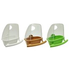 Bird Cage Feeder Parrot Birds Water Hanging Bowl Parakeet Feeder Box Bird Supply
