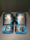 8 Oz  Sanabul Essential Gel Black   Blue Training Martial Arts boxing Gloves