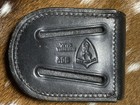Safariland Basket Weave Handcuff Pouch Black Leather 90v Police Tooled