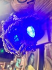 New Hanging Octopus Lamp W  Blue Glass Fish Float Lamp Led Tiki Bar Oceanic