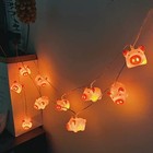 Cute Pig String Light Soft Pig Shape Coper Wire Fairy Light 3m 20led Pink Pig