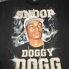 Snoop Dogg Rap   Hip Hop Music Graphic T-shirt Doggy Dogg Print Size Xl