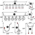 114 Pcs Pegboard Hooks Assortment With Metal Hooks Sets  Pegboard Bins  Peg L   