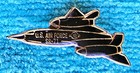 U s  Air Force   Continental Airlines Lapel Pins - Aviation  Vintage  Rare  Cool