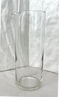 Vintage Mcm Clear Glass Cocktail   Martini Party Pitcher With Ice Lip 8 