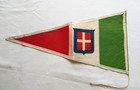 Italy Italian Flag Savoy Kingdom Military Car Pennant  1930 s Wwii