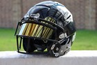 Precision Football Helmet Visor  Mirror Gold