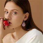 Handmade Boho Teardrop Earrings For Women Unique Tribal Ethnic Colorful Vinta   