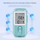 5-in-1 Creatinine Meter Blood Glucose uric Acid Test With Sampling Pen   Strips
