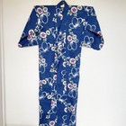 Morning Glory  Yukata  Blue