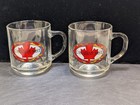 Canadian Mist Whiskey Glass Mug Maple Leaf  Coffee Tea Cup By Luminarc Set Of 2