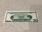 1996 -  20 Federal Reserve Note -    misaligned Printing Error    