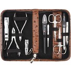     Manicure Pedicure Set Kit  694  Ostrich Brown