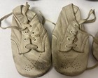 Vintage  3 Pairs Of  Leather Baby Shoes Soft   Hard Soles  2 Unmatched Shoes