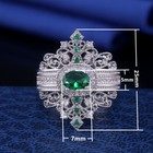 Luxury 925 Silver Filled Ring Women  Wedding Engagement Ring Jewelry Sz 6-10