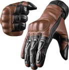J a g  Leather Motorcycle Motorbike Knuckle Protection Powersports Gloves