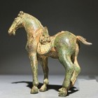 Chinese Old Bronze Copper Statue Hand Carved Horse antique Handicraft Ornaments