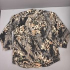 Vintage Mossy Oak Shirt Men 2xl Original Made Usa Break Up Captain Hunting Fish