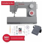 Singer Heavy Duty 4432 High Speed Gray Sewing Machine With Accessory Kit