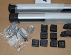 Thule 7326 Snowpack L Ski   Snowboard Carrier Silver- 6 Pairs Skis Or 4 Boards