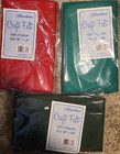 Vtg Herrschners Craft Felt Sheets 3 Packs Green Red Boards Teacher Home School