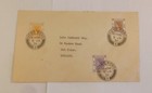 Lot Of 2 Hong Kong Definitive Stamp 1954 Part Set Of 3 Fdc   1981 90c Fdc