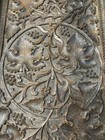 Antique Carved Serving Tray  Anglo-indian  Teak Afternoon Tea Platter  Victorian