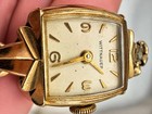 Vintage Wittnauer Ladies Mechanical Watch 17j Gold Filled Bracelet W  Box