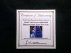 Metrodome Seat Bottom W coa Great For Minnesota Twins   Vikings Autographs 