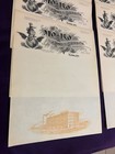 Letterhead 10 Sheets Of Coffee Factory 1950s Vintage Stationery Unused Lot