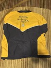Wondrlake Boston Marathon 2000 Men s Windbreaker Jacket Yellow Black Lightweight