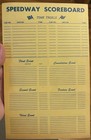 Palm Beach Florida Speedway 1950s Souvenir Scorecard Nascar Stock Cars