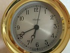 Brass Footed Chelsea Ships Bell Clock Missing One Foot For Parts repair See Note