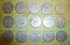 Lucky House - Coin - Lot X 15 Token - 1960 s - Ying Yang -                 - Vietnam War