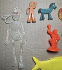 Vintage Gumball Vending Machine Toys Lot Rubber Jigglers   Other Plastic Figures