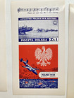 11- 1942-43-44 Chicago Il Polonus Philatelic Society Polpex Mnh Poster Stamp Ww2