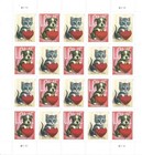 Usps Sheet Of Forever Stamps   retired Designs 