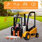 Kids Ride On Excavator 12v Battery Powered Car Electric Vehicles For Kids W rc