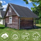 Metal Roofing Panels - 20 Pcs Waterproof Heavy Duty Grey-20pcs 60 6x17 7in