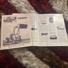 Vintage Rare 1950s Miscellaneous Tractor Advertisements Brochure