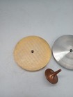 Foreverspin Stainless Steel Top And Two Spinning Bases  For Parts repair Only