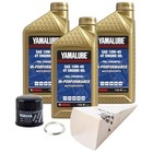 Synthetic 4-stroke Oil Change Kit For Yamaha Yzf Yamalube Hi-perf 