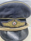 Ww2 German Luftwaffe General Visor Hat Erel Reproduction  x886